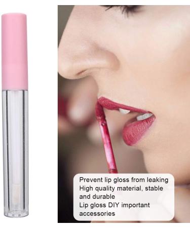 Brrnoo 10-Pack Refillable Lip Gloss Bottles | DIY Empty Lip Balm Containers | Travel Makeup Accessories (2.5 ml Each) - Buy Online on GoSupps.com