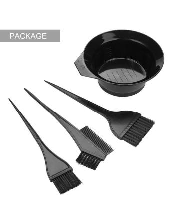 Professional Hair Dye Installation Set - 4PC Color Bowl & Tinted Sheet Tools for Salon Use | International Shipping - Buy Online on GoSupps.com