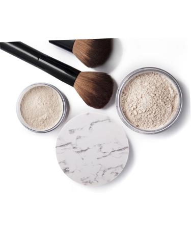 FOMIYES 2pcs Storage Box Makeup Case Portable Powder Case Makeup Powder Puff Empty Compact Powder - Buy Online on GoSupps.com