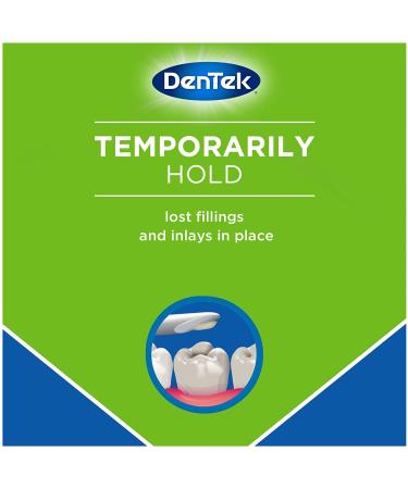 DenTek Temparin One Step Max Hold Cap Filling Treatment - Fast Tooth Repair Solution - Buy Online on GoSupps.com