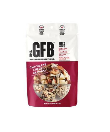 The Gluten Free Bar The GFB Protein Bites Gluten Free Non GMO Dark Chocolate Cherry Almond 113g Brown 1 count (Pack of 1)