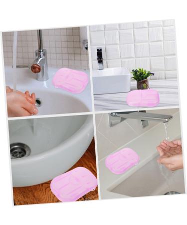 BRIGHTFUFU 15 Pack Portable Soap Sheets Travel Size Bulk Soap Paper Sheets for Hotel Traveling - Buy Online on GoSupps.com