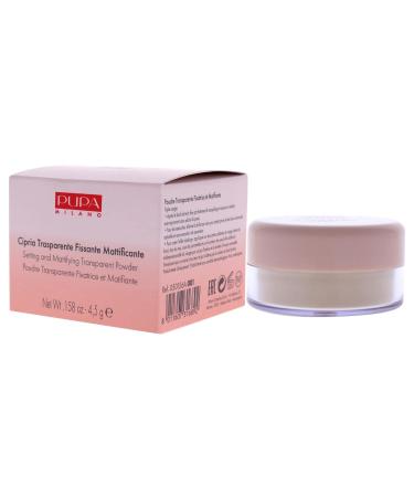 Pupa Milano Setting Powder 001 Translucent | Best Makeup for Women | 4.5g International Shipping - Buy Online on GoSupps.com