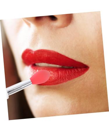 PLAFOPE 6pcs Lip Brush Cosmetic Lipstick Brush Makeup Lipstick Applicator Lip Balm Applicator Eye Shadow Applicator Silicone Lip Mask Brush Lip Balm Brush Makeup Use Lipstick Brush - Buy Online on GoSupps.com
