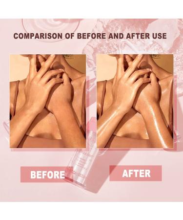 Polvo De Hadas Body Glitter Highlighter Powder - Fairy Pink | Instant Glow Luminizer for Face, Body, and Hair - Buy Online on GoSupps.com