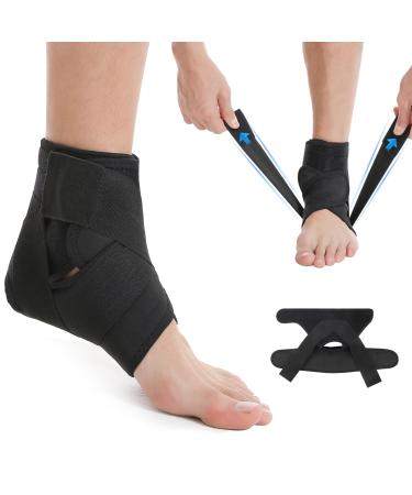 Ankle Brace with Ankle Support Straps Ankle Stabilizer Brace Ankle Support Anti-Sprain Foot Brace Ankle Wraps for Fitness Exercise Foot Pain Relief Basketball Football Fixed Wrist Joint