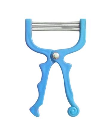 Facial epilier face hair remover face -hair remover effective epilator portable face lips epilator hair removal plastic spring device beauty tool for women men random colors