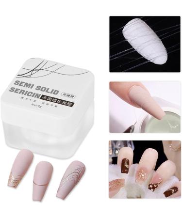 Modeling Nail Gel Transparent Soft Solid Nail Polish Long Lasting Gel for Manicure Light Treatment - Buy Online on GoSupps.com