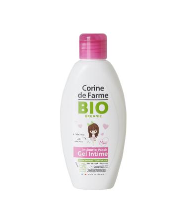 Corine de Farme Corine de Farme - Miss BIO Intimate Cleansing Gel - Cleansing Gel for Little Girls with Aloe Vera - Respects the Balance of Intimate Flora - Moisturizes and Soothes Discomfort - ECOCERT Certified