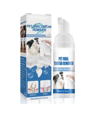 5 Dog Teeth Cleaning Foam | Natural Plaques Off & Tartar Remover for Dogs & Cats - Keep Dog Breath Fresh and Teeth Clean Supports Gum Health Dog Dental Care Targets Plaques and Tartar. Znet-au