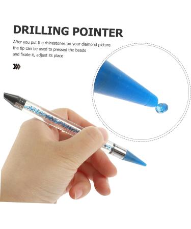 POPETPOP 3 Sets rhinestones for nails blue rhinestones round nail rhinestones nail rhinestone kit nail gems for acrylic nails rhinestone picker dotting pen colored rhinestones flat jewelry 16x1cmx3pcs Bluex3pcs - Buy Online on GoSupps.com