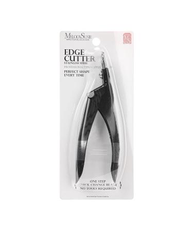 MelodySusie Nail Clippers - Manicure Tip Cutter for Artificial Gel & False Nails - Black | International Shipping Available - Buy Online on GoSupps.com