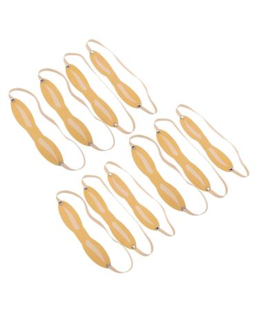 TOVINANNA 30 Pcs Eyebrow Pencils Blank Practice Skin Eyebrow Headband Eyebrow