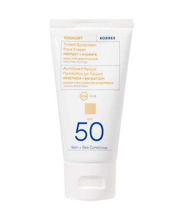 KORRES YOGHURT Tinted Face SPF50 50ml
