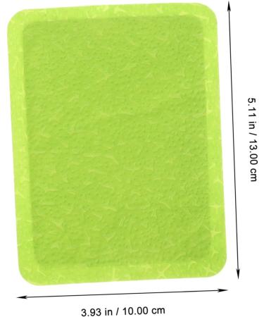 Sosoport 20pcs Self-Adhesive Hand Warmers - Reusable Heating Pads for Menstrual Relief Camping & Office Use - 13x10cm Green - Buy Online on GoSupps.com