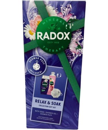 Radox Relax & Soak Set Bath Essentials for Ultimate Relaxation - Buy Online on GoSupps.com