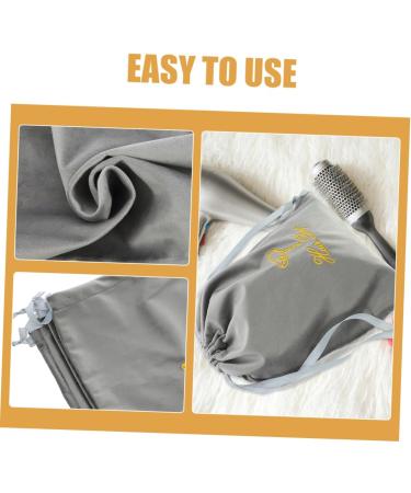 Beavorty Blow Dryer Bag 2pcs Hair Dryer Storage Bag Travel Hair Dryer Hair Blow Dryer Hair Dryer Bag Carry Bag Classic 30.00X25.00X0.50CM Grey - Buy Online on GoSupps.com