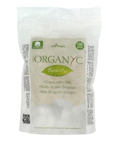 Corman Cotton Balls 100 ct Cotton Toiletries by ORGANYC