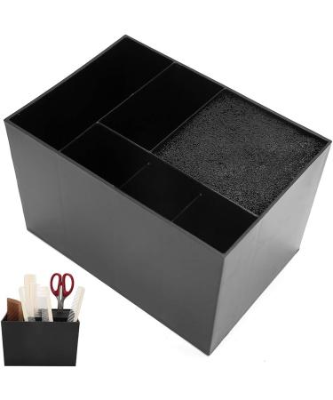 Barber Shop Hairdressing Tools Storage Box Organizer Scissors Comb Holder Portable Lightweight ABS Material Large Capacity with Non-Slip Bottom Pad Improve Work Efficiency  - Buy Online on GoSupps.com
