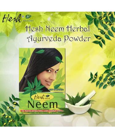 Hesh Herbal Amla, Brahmi, Shikakai, Aritha Powder Combo Pack - 400g for Complete Hair Care - Buy Online on GoSupps.com
