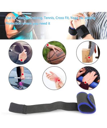 Wrist Brace Compression Support Strap for Men, Women, Youth, and Elderly - Adjustable Sports Wristband (Pink) - Buy Online on GoSupps.com