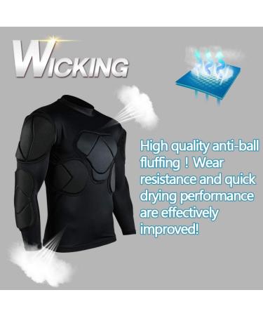 SHINESTONE Men's Sport Soccer Long Pants - Crashproof Goalkeeper Padded Jersey - Long Sleeve XL - Buy Online on GoSupps.com