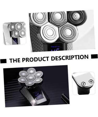Beaupretty 1 Set Razor - Waterproof Electric Shaver & Beard Trimmer for Men with Digital Display | International Shipping - Buy Online on GoSupps.com