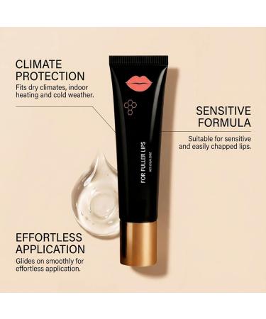  Rubu22a Set of 2 Lip Booster Serums - Natural Lip Oil - Lip Plumping Serum - Moisturizing Lip Oil with Boosting Effect - Reduces Fine Lines (2.15 g) - Buy Online on GoSupps.com