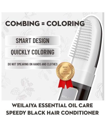Weilaiya Brown Black Color Conditioner Vibrant Hair Color & Shine | International Shipping Available - Buy Online on GoSupps.com