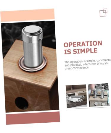 Beavorty 24 STK Moxa Pressed Professional Tools - Stainless Steel Moxibustion Device for Pain Relief | High-Quality Inoxlm Cure - Buy Online on GoSupps.com