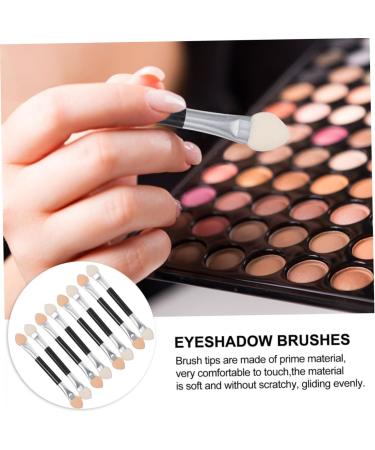 VINTORKY 30pcs Eye Shadow Stick Sponge Lipstick Brushes Eye Mascara Double Ended Makeup Brush Emulsion - Buy Online on GoSupps.com