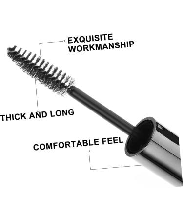 TOVINANNA 6 Sets Empty Mascara Tube Transfer Eyelash Bottle Make up Kit Makeup Kits Lash Kit Black Plastic - Buy Online on GoSupps.com