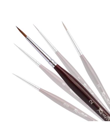 Fine professional nail -art brush - Kolinsky (red martin hair) - pointed brush - roubloff - brush size of choice / also as a brush set - DK13R