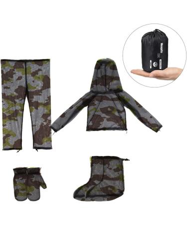 Adult Mosquito Resistant Camo Net Suit XL - Bug Tamer Camouflage Hunting Clothes - Buy Online on GoSupps.com
