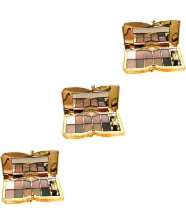 DOITOOL 3pcs and Glitter Colors Colorful Eyeshadow Shadow Makeup Mirror with Brush # - Buy Online on GoSupps.com