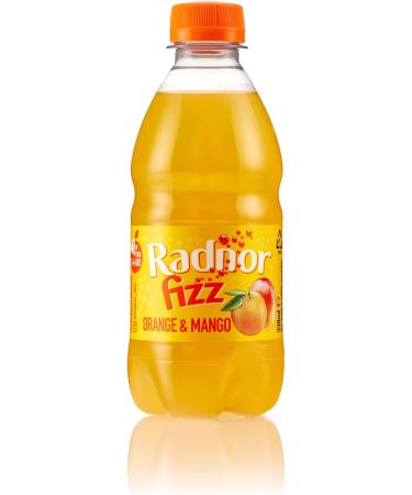 Radnor Fizz Orange & Mango No Added Sugar Juice Drink 24x330ml - Buy Online on GoSupps.com