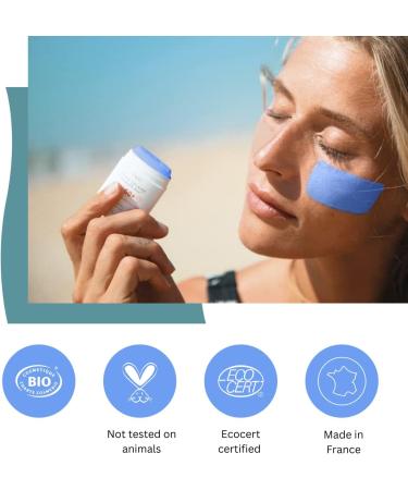 Buy EQ Blue Sunscreen Stick SPF 50+ for Face & Lips - Waterproof Protection Worldwide - Buy Online on GoSupps.com