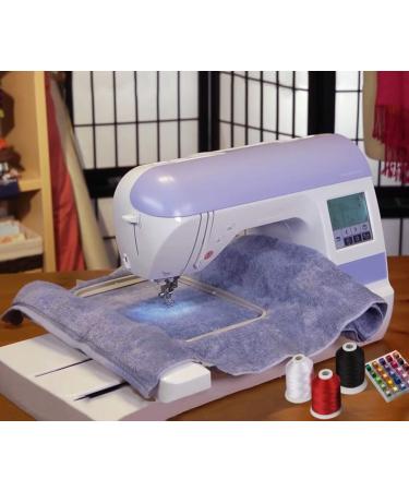 Simthread 63 Colors Polyester Embroidery Thread Kit - 40 Weight for Various Sewing Machines - 550Y - Buy Online on GoSupps.com