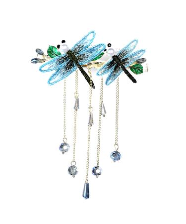 Girls Women Hair Clips  Hair Accessories  Tassel Hair Barrettes  Butterfly Dragonfly Pearl Hairpins Dragonfly