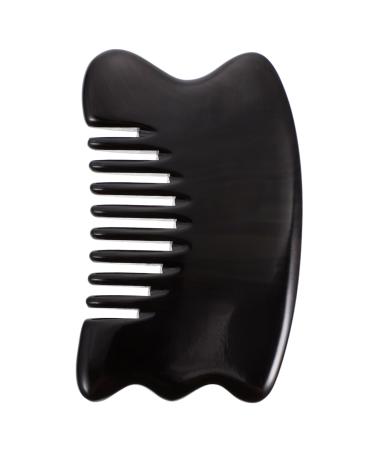 Hapinary 1 piece of massage comb body massage curtquarters Schabewamm for body beauty cocklop acupuncture point stencil head scalp massager guasha tools practical scraping board