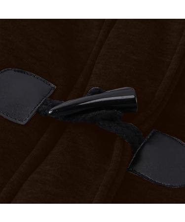 oelaio Womens Winter Coats Warm Sherpa Lined Parkas Jacket Thickened Outerwear with Fur Hood Plus Size Hooded Outerwear Coffee#17 Small - Buy Online on GoSupps.com