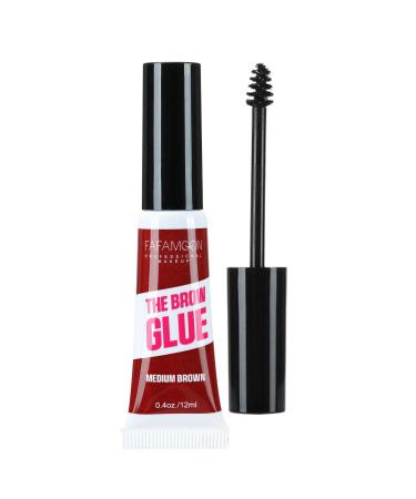 Tinted Eyebrow Volume Mascara - 12ml Eyebrow Gel for Women | Waterproof Tinted Eyebrow Gel Long Lasting Brow Mascara Volumizing Brow Gel Brow Fast Sculpt Aezon 01#