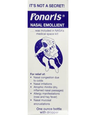 Ponaris Nasal Emollient, 1 Ounce