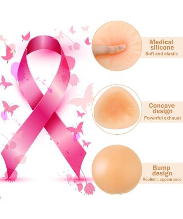 Bunnycool Triangle Silicone Breast Prosthesis 300g - 2 Pack Nude | Ideal for 80C 85B 90A Cups | International Shipping - Buy Online on GoSupps.com