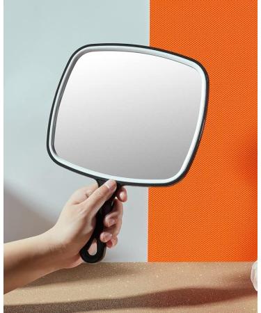 OWBIA Large Hand Mirror with Handle - Salon Barber Hairdressing Tool (12.4 x 9) - Buy Online on GoSupps.com