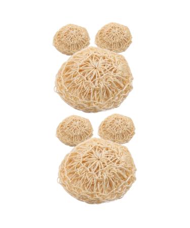 6 Pcs Cleaning Bath Ball Cleaning Shower Scrub Convenient Body Scrubbers Bathroom Supplies Cleaning Bath Shower Ball Bubbles Shower Balls Portable Bath Ball Body Cleaning Tool
