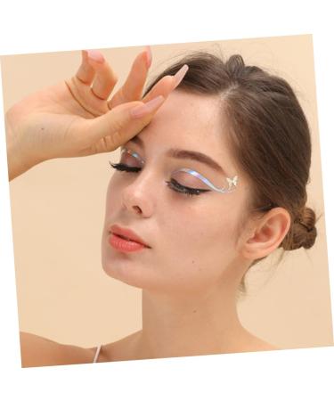 Healeved 30 Sheets Eyeliner Eye Makeup Stickers Temporary Eye Shadow Stickers Glitter Eye Shadow Flash Suit 1 count (Pack of 1) As Shownx5pcs - Buy Online on GoSupps.com