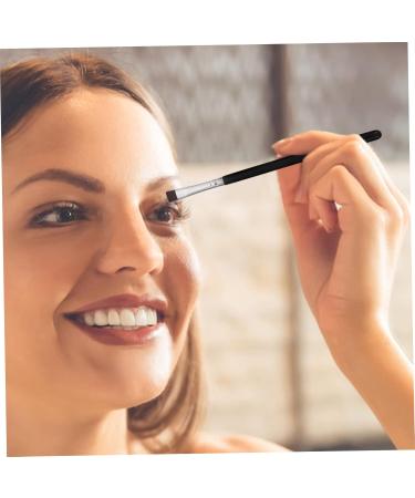 Didiseaon 6pcs Flat Eyebrow Brush Makeup Brush Cosmetics Tool Eye Liner Brush Eyes Travel Wooden Pole - Buy Online on GoSupps.com