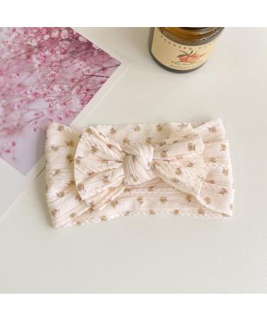 6PCS Baby Headbands for Girl | Stretchy Nylon Floral Hairbands | Snow White - Buy Online on GoSupps.com