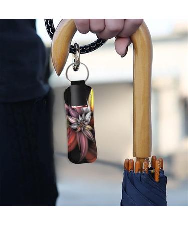  SEANATIVE SEANATIVE Neoprene Lipstick Holder for Lipstick Lip Balm Abstract Floral Pattern - Buy Online on GoSupps.com